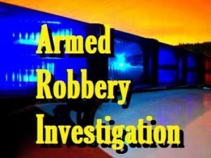 armed robbery investigation